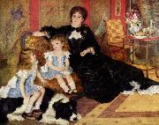 Pierre-Auguste Renoir Mme. Charpentier and her children oil painting artist